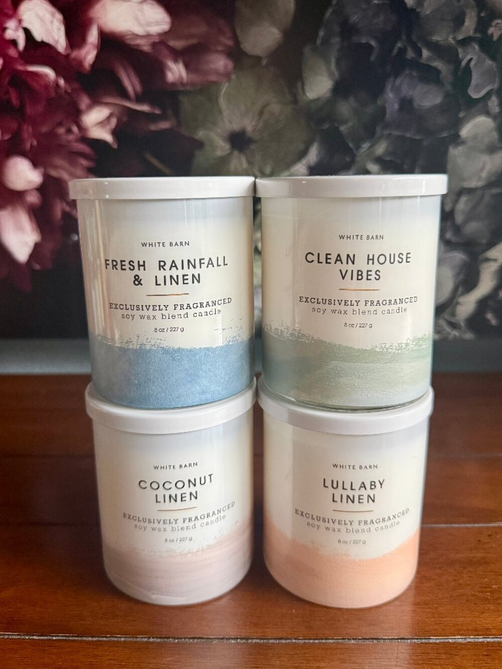 NEW 4-Pc Single Wick Candles Bath & Body Works
